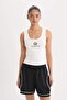 Nba Brooklyn Nets Slim Fit Tight Fit U-Neck Ribbed Athlete Undershirt E2358Ax25Sm - 6