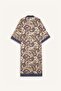 Regular Fit Belted Ethnic Patterned Cotton Kimono D0456Ax25Sp - 5