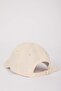 Men's Embroidered Cotton Cap Hat D7820Ax25Sm - 4