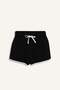 100% Cotton Elastic Waist Lace-Up Shorts A6224Ax25Sm - 7