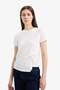 Slim Fit Crew Neck Rib Knit Short Sleeve T-Shirt F0366Ax25Sp - 4