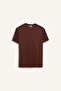 Cotton Regular Fit Crew Neck Twill Short Sleeve T-Shirt D7912Ax25Sp - 7