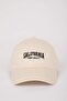 Men's Embroidered Cotton Cap Hat D7820Ax25Sm - 6