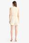 High Waist Linen Blend Shorts F0005Ax25Sm - 8