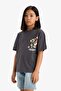 100% Cotton Powerpuff Girls Oversize Wide Fit Crew Neck Back Printed Short Sleeve T-Shirt for Girls - 4
