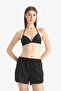 Regular Fit Elastic Waist Swim Shorts B7210Ax25Sm - 2