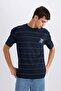 100% Cotton Boxy Fit Crew Neck Printed Short Sleeve T-Shirt E0592Ax25Sm - 3