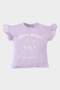 Crew Neck Printed Short Sleeve T-Shirt Baby Girl E7833A525Sm