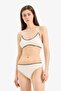 Regular Fit Wrinkled Textured Bikini Bottom E0309Ax25Sm - 2