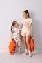 100% Cotton Cotton Piece Elastic Waist Pajama Set for Girls E6234A825Sm
