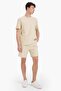 100% Cotton Relax Fit Cross Woven Textured Pocketed Shorts E2590Ax25Sm - 3