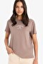 100% Cotton Relax Fit Printed Combed Cotton T-Shirt F2093Ax25Sm