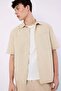 100% Cotton Relax Fit Summer Pocket Short Sleeve Shirt E4943Ax25Sp - 3