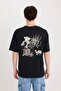 100% Cotton Tom & Jerry Boxy Fit Crew Neck Back Printed Short Sleeve T-Shirt D6790Ax25Sp - 7