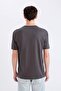100% Cotton Heavy Fabric T-Shirt D5481Ax25Sp - 5