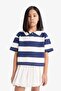 100% Cotton Poplin Skirt for Girls E2273A825Sm - 5