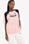 Boxy Fit Crew Neck Printed Sportsman Short Sleeve T-Shirt E4793Ax25Sp - 3