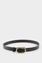 Women's Faux Leather Casual Belt F1439Axns - 3