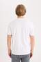 100% Cotton Regular Fit Crew Neck Printed Short Sleeve T-Shirt D5576Ax25Sp - 5