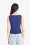 Slim Fit Basic Square Neck Athlete T-Shirt C2622Ax25Sp - 6