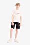 100% Cotton Crew Neck Printed Short Sleeve T-Shirt for Boys E0095A825Sm - 2