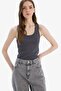 Anthracite Women's Tank Top A1665Ax/Ar58 - 3