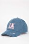 Embroidered Jean Cap Hat for Girls C0587A825Sm