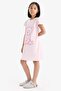 100% Cotton Teddy Bear Printed Nightgown for Girls E6229A825Sm - 2