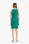 Polo Collar Printed Ribbed Camisole Sleeveless Summer Dress for Girls E3832A825Hs - 7