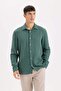 100% Cotton Regular Fit Muslin Shirt W7832Az25Sp - 3