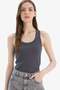 Anthracite Women's Tank Top A1665Ax/Ar58