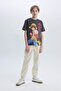 One Piece Crew Neck Short Sleeve T-Shirt Boys' E3106A825SM - 3