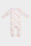 2Li Rompers Rainbow Printed Waffle Long Sleeve Romper Hair Band Baby Girl Newborn E2379A525Sp - 4
