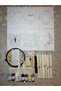 Punch Embroidery Set with a Lot of Fabric and Cords for Beginners, with Bag Gifts - 2