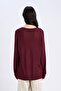 Regular Fit Crew Neck Basic Plain Black Knitwear Sweater D6281Ax25Sp - 6