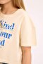 100% Cotton Crew Neck Printed Short Sleeve T-Shirt Girls E0352A825Sm - 4