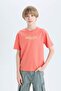 100% Cotton Crew Neck Back Printed Short Sleeve T-Shirt Boys D9490A825Sm - 5