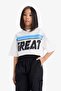 Crew Neck Printed Short Sleeve T-Shirt Girls E1880A825Sm - 5