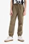100% Cotton Jogger Fit Standard Leg Gabardine Trousers for Boys E1587A825Sm - 4