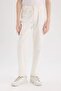 23 April Straight Leg Basic Straight Gabardine Trousers for Boys X4224A625Sm - 4