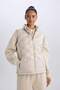 Water Repellent Quilted Regular Fit D Mock Neck Lined Zippered Pocket Puffer Vest D6082Ax25Sp - 5