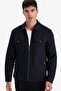 Slim Fit Slim Fit Polo Neck Zipper Coat D7533Ax25Sp