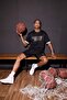 Nba Chicago Bulls Oversized Wide Fit Crew Neck Back Printed Short Sleeve T-Shirt E0361Ax25Sp - 2