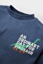 Crew Neck Printed Long Sleeve T-Shirt Baby Boy E3659A525Sp - 2