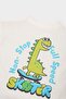 Crew Neck Dinosaur Printed Short Sleeve T-Shirt Baby Boy E5982A525Sm - 2