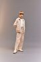 100% Cotton College Collar Bomber Jacket for Boys D7719A825Sp - 2