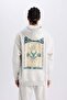 Defactofit Nba Milwaukee Bucks Oversize Wide Fit Hooded Thick Sports Sweatshirt D6699Ax25Sp - 5