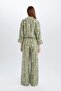 Comfortable Palazzo Pants Wide Leg Wide Wide-Leg Patterned High Waist C4042Ax25Sp - 5