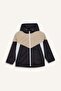 Boy's Water Repellent Hooded Raincoat with Zipper and Pockets D5921A825Sp - 6