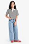 Wide Leg Wide Leg Jean Trousers for Girls D7093A825Sm - 2